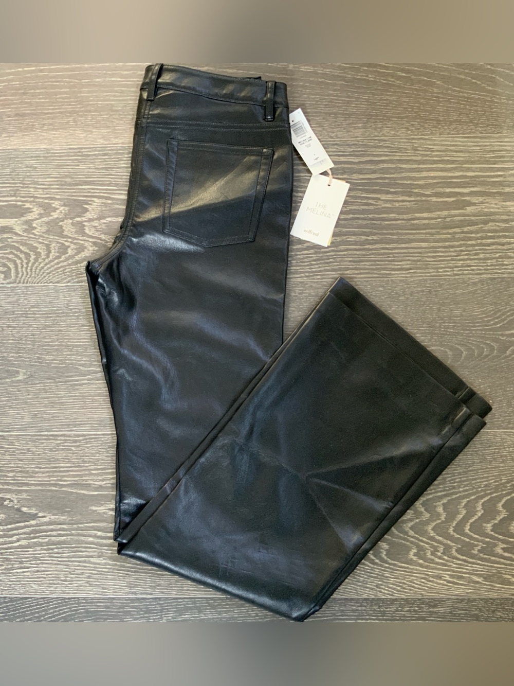 Wilfred Low Rise Vegan Leather Pants